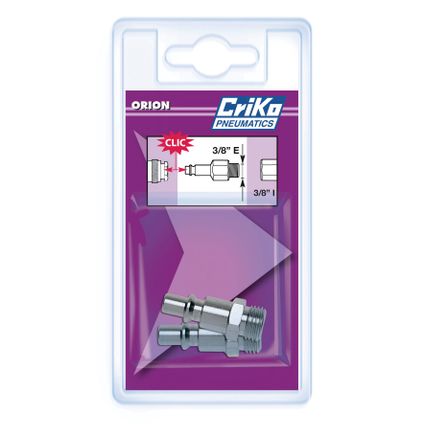 Criko adapter voor compressor 3/8”