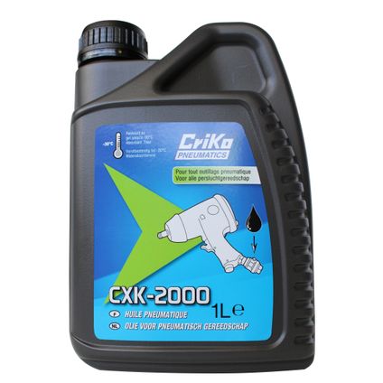 Criko CXK-2000 olie voor pneumatisch gereedschap 1Ltr.