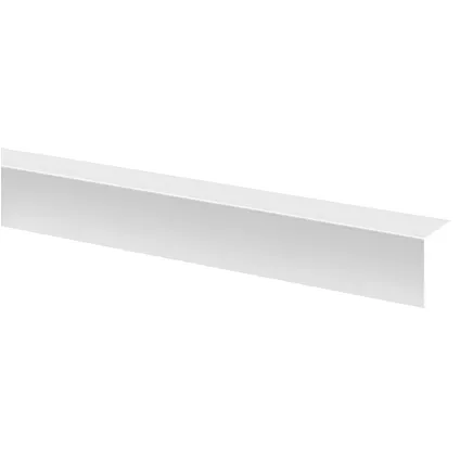 Profilé PVC angle 25x25mm 260cm blanc