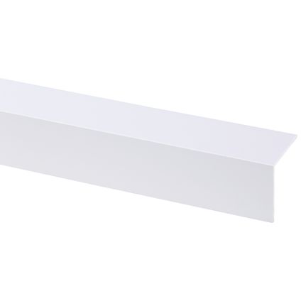 Moulure d'angle PVC 35x35mm blanc 260cm