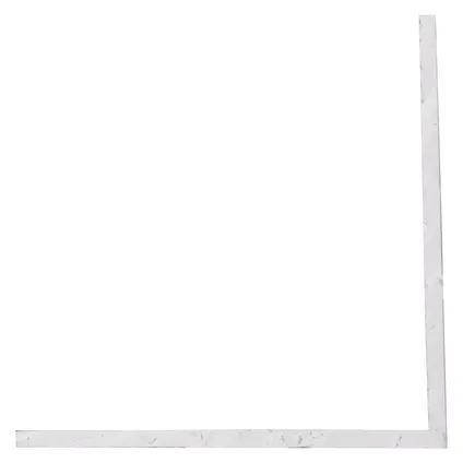 Moulure d'angle PVC 35x35mm blanc 260cm 5