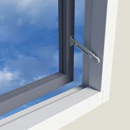 Entrebâilleur de fenêtre SecuMax à ouverture extérieure 2