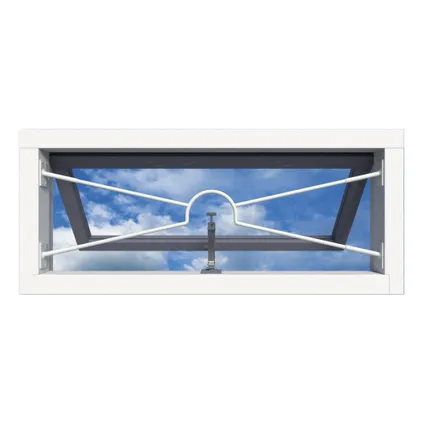Barre de sécurité fenêtre SecuBar Combi fixation dans le cadre 95cm 3