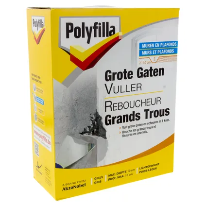 Reboucheur Grands Trous Polyfilla 2,5KG 2