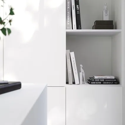 Panneau de meuble blanc 30x80cm 5