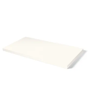 Panneau de meuble - blanc - 120x20cm - 18mm