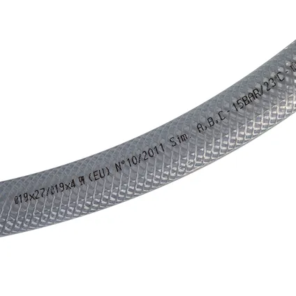 Tuyau cristal Tricoflex renforcé Ø6mm 100cm transparent