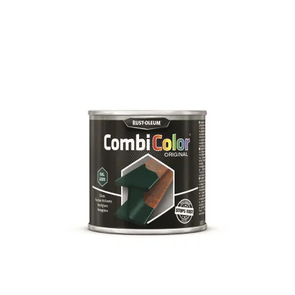 Primer et peinture métal Rust-Oleum CombiColor Original vert sapin brillant 250ml