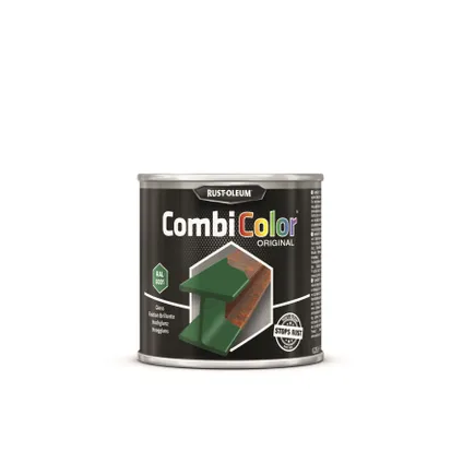 Primer et peinture métal Rust-Oleum CombiColor Original vert émeraude brillant 250ml