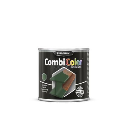 Rust-Oleum CombiColor Original grondlaag en metaallak donker groen hamerslag 250ml
