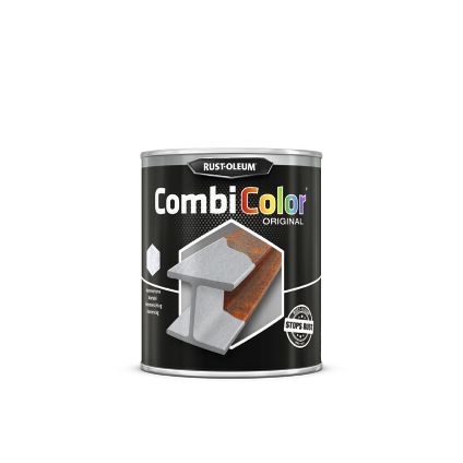 Laque métal Rust-Oleum Combicolor gris clair martelé 750ml