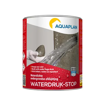 Produit étanchéité Aquaplan Stop-Fuites gris 1kg