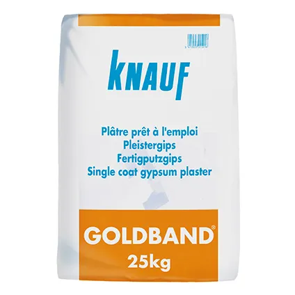 Plâtre prêt à l'emploi à lisser Knauf Goldband 30 kg - HORNBACH