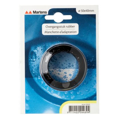 Martens overgangsring rubber 40/50mm