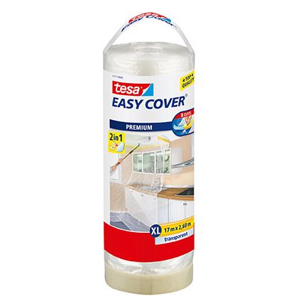 Tesa Zelfklevende afdekfolie "Easy Cover XL" 17mx260cm