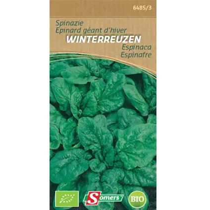 Somers zaad pakket spinazie 'Winterreuzen'