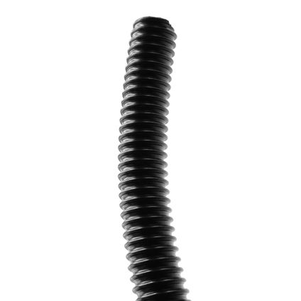 Versterkte spiraalslang, zwarte buis - Ø25 mm (1") x 30 m