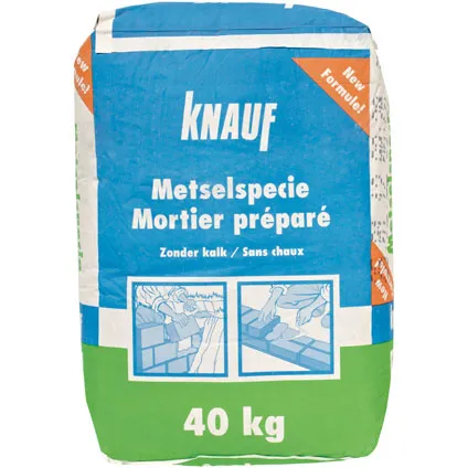 Mortier préparé Knauf 40 kg