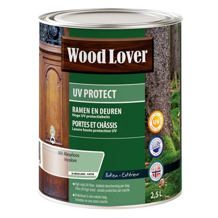 Lasure Wood Lover 'UV Protect' incolore 2,5L