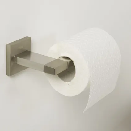 Porte-rouleau de papier toilette Tiger Items acier inoxydable brossé 5