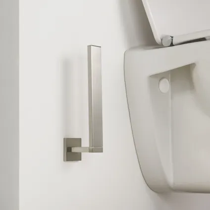 Porte-rouleaux de papier toilette de réserve Tiger Items acier inoxydable brossé 3