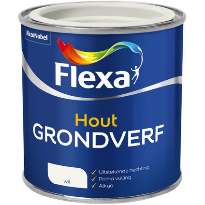 Flexa Primers en Specialties grondverf wit 250ml