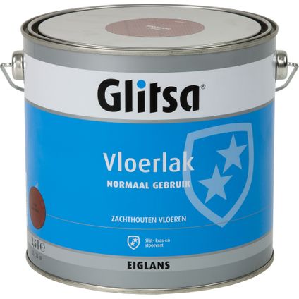 Glitsa acryl vloerlak zijdeglans mahonie 2,5L