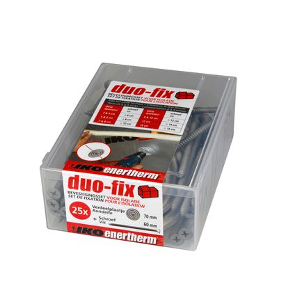 Iko bevestigingsset voor isolatie Duo-Fix 6cm