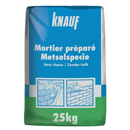 Mortier préparé Knauf 25 kg
