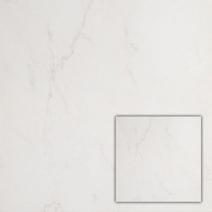 Wand- en vloertegel Pisanino - Keramiek - Wit - 33,3x33,3cm - Pakketinhoud 1,44m²
