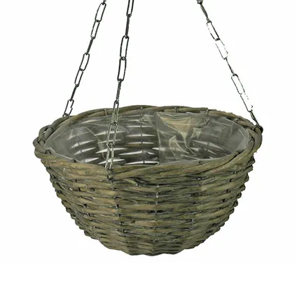 De eigenaar moeder Gemakkelijk Hanging Basket Wilg grijs 30cm