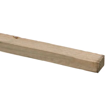 JéWé ruw hout - geimpregneerd - 1,9x3,2cm - lengte 300cm