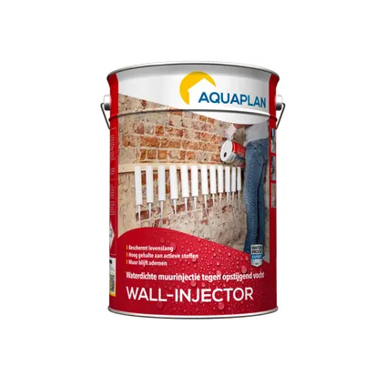 Liquide d'injection Aquaplan Murs-Injection refill 5L