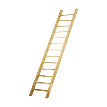 Échelle de meunier Pivoine- Sogem - 275x50 cm - escalier vertical en bois - gain de place 3