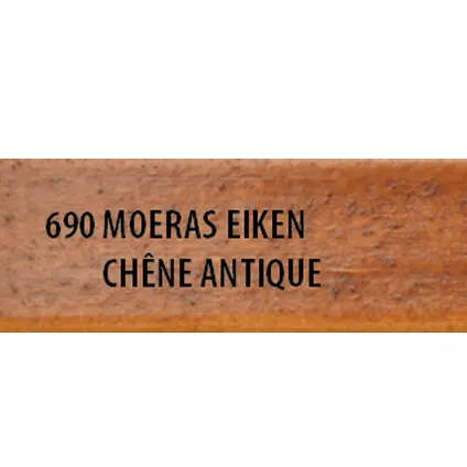 Wood Lover houtbescherming 'Impregnant semi - mat' moeras eiken 690 - 2,5L 2
