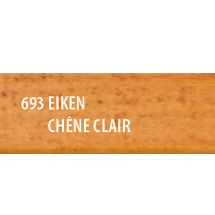 Wood Lover houtbescherming 'Impregnant semi - mat' eiken 693 - 2,5L 2