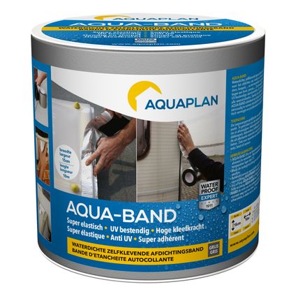 Aquaplan afdichtingsband Aqua-band grijs 10mx15cm