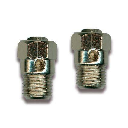 Saninstal aftapkranen voor CV 1/8" messing 2 stuks