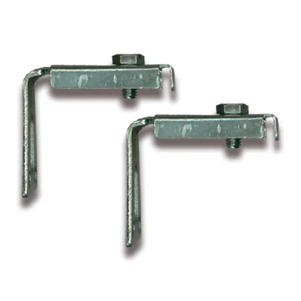 Supports latéraux pour radiateur Saninstal 2 pièces métal