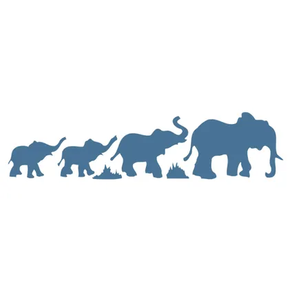 Pochoir ID Elephants n°60 3