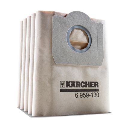 Sac aspirateur Kärcher 'Séries WD3 A22 A25 A26 SE4001' - 5 pcs