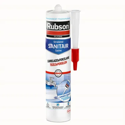 Rubson voegkit Sanitair Tegels en Porselein transparant 280ml