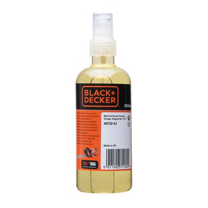 Black + Decker onderhoudsolie 'A6102-XJ ' voor heggenscharen 300 ml