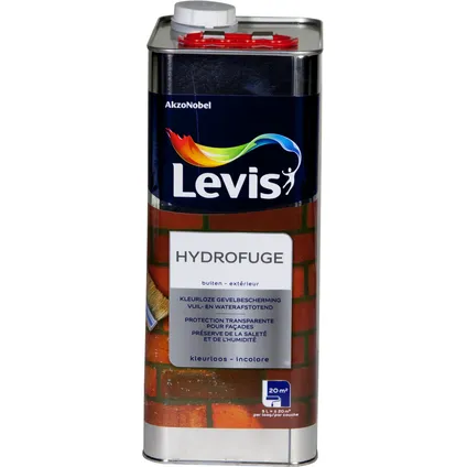 Levis waterdichte gevelbescherming Hydrofuge 5L
