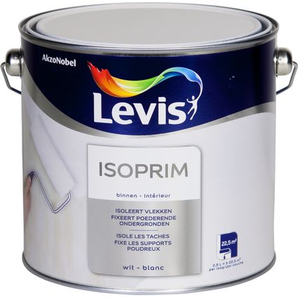 Levis absorptieremmende grondlaag 'Isoprim' 2,5 L