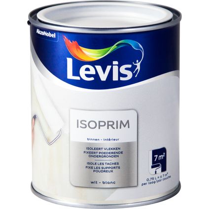 Isoprim Levis blanc mat 750ml