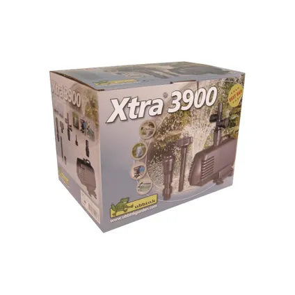 XTRA 3900 - fonteinpomp - met sproeikop: vulkaan en schuimbron 17