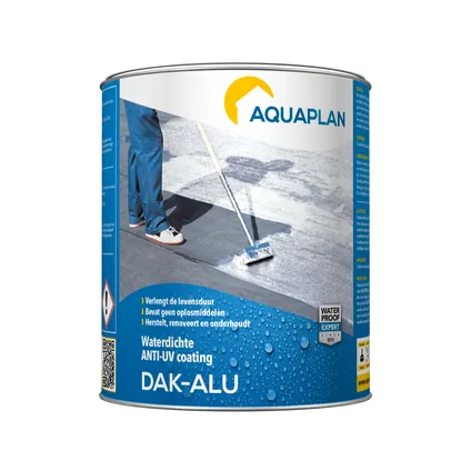 Enduit étanchéité Aquaplan Alu-Toiture 750ml