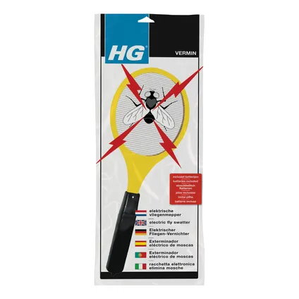 HG X elektrische vliegenmepper 1 stuk