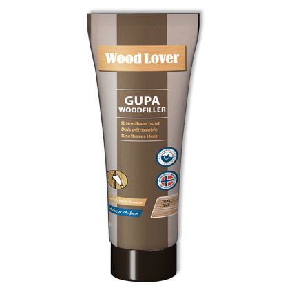 Wood Lover vulmiddel 'Gupa' Woodfiller teak 65 ml